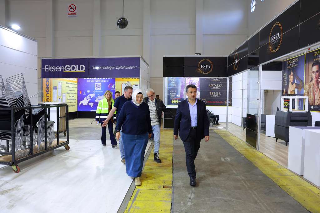 SAMSUN FUAR VE KONGRE MERKEZİ AÇILIŞ İÇİN GÜN SAYIYOR: