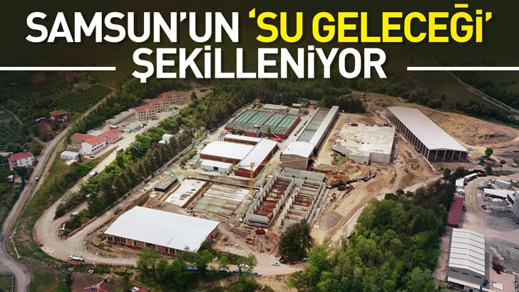 Samsun'da Su Şekilleniyor