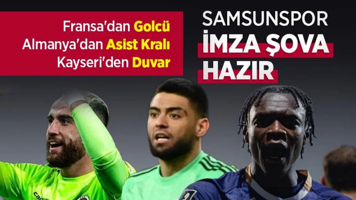 Samsunspor şova hazır