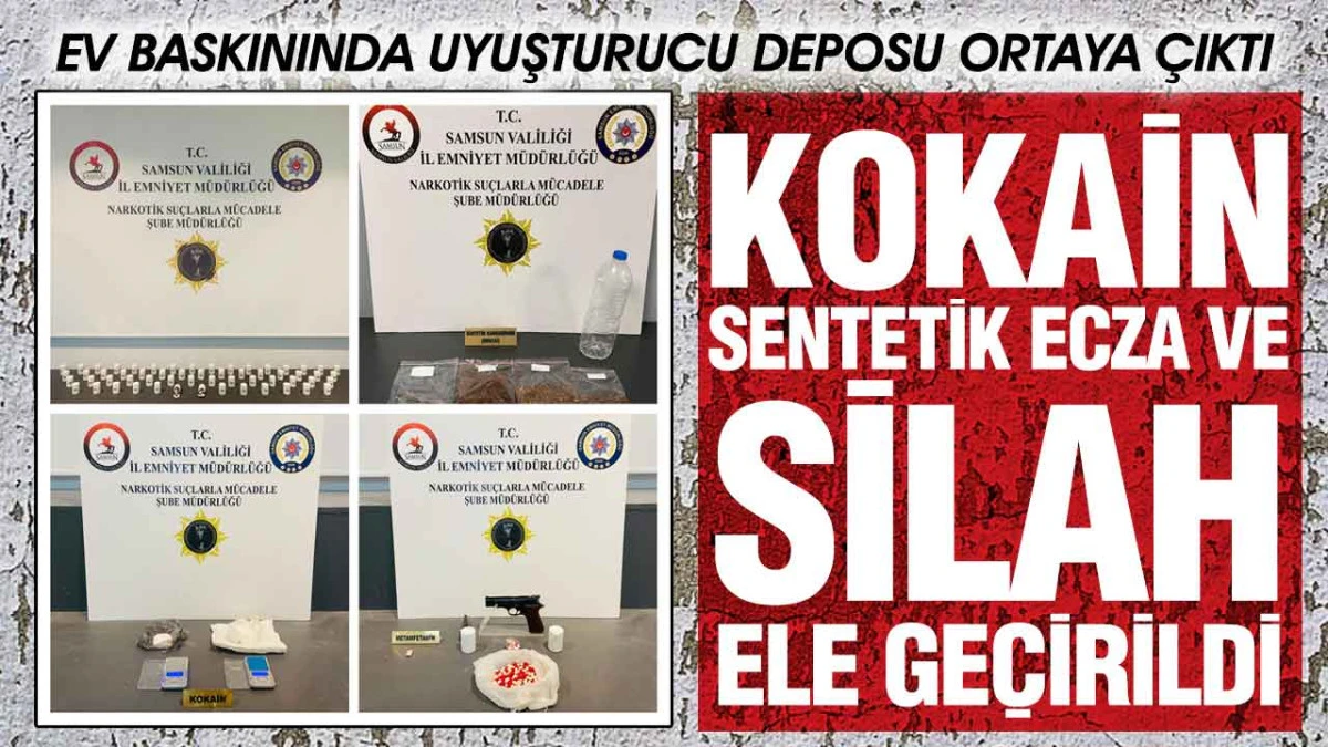 Narkotikten Samsun'da Zehir Tacirlerine Ağır Darbe