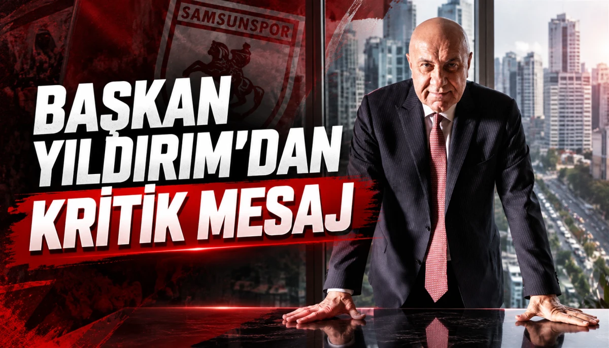BAŞKAN YILDIRIM'DAN KRİTİK MESAJ