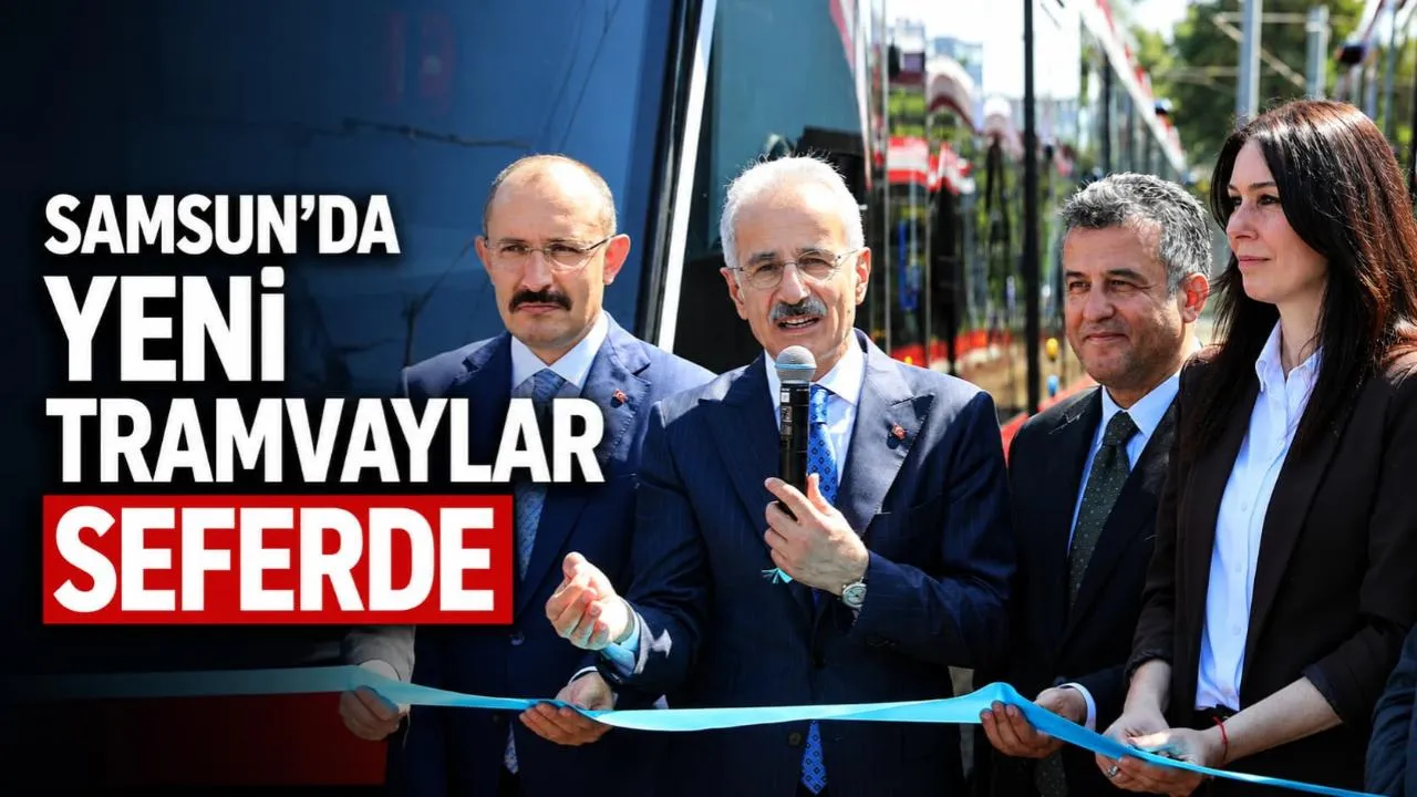 Samsun’da Yeni Tramvaylar Seferde: Filo 41’e Çıkacak